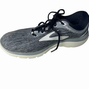 Brooks PureFlow 7 Shoes Womens Size 9 Gray Mesh Running Sneakers 1202621B055